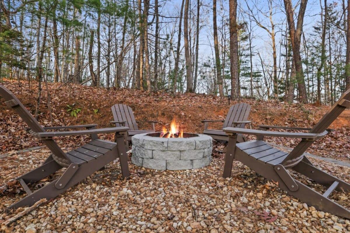 Mountain Views Hot Tub Firepit Close To Town บลูริดจ์ ภายนอก รูปภาพ
